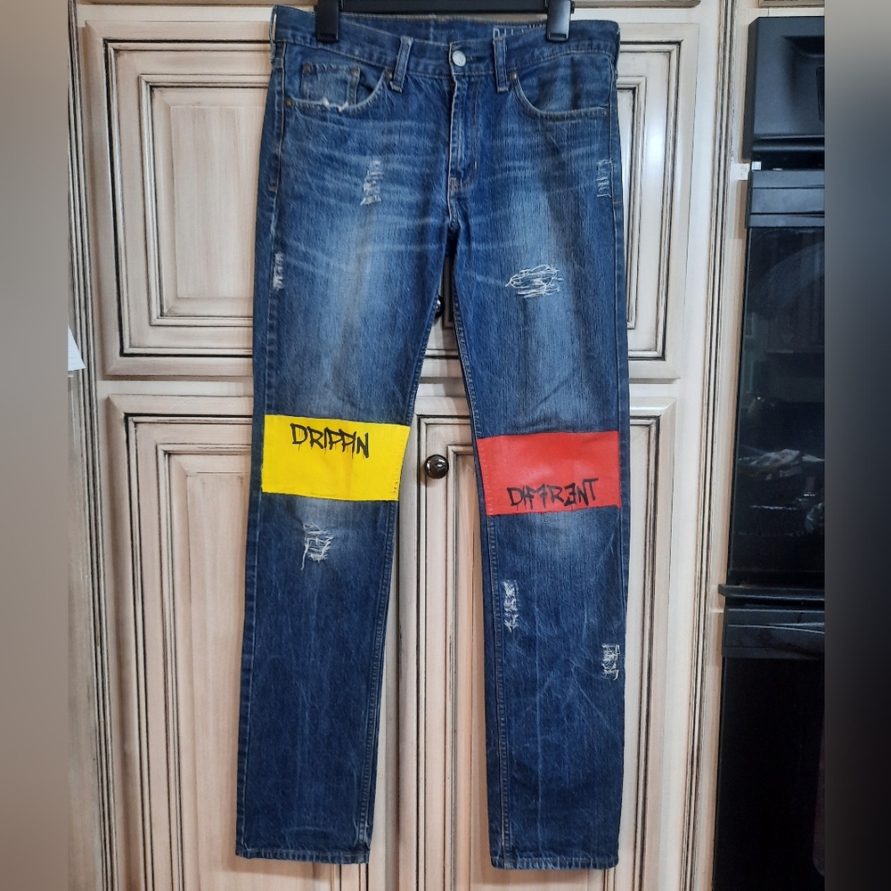 Mens Bullhead Distressed Jeans - Size‎ 32x34